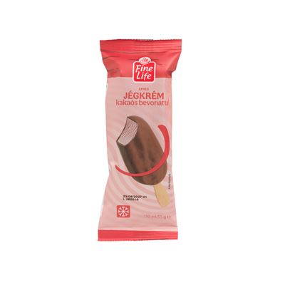 Fine Life Epres Jégkrém Kakaó Bevonattal 110 ml