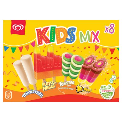 ALGIDA Kids Mix jégkrém 8 db 398 ml