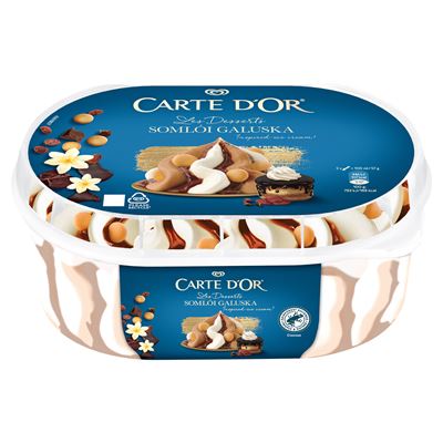 CARTE D'OR somlói galuska jégkrém 825 ml