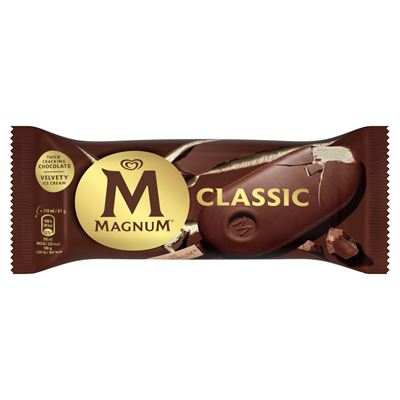 MAGNUM Classic Vaníliás Jégkrém Tejcsokoládé Bevonattal 110 ml
