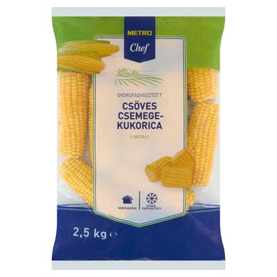 METRO Chef Gyorsfagyasztott Csöves Csemegekukorica 2,5 kg
