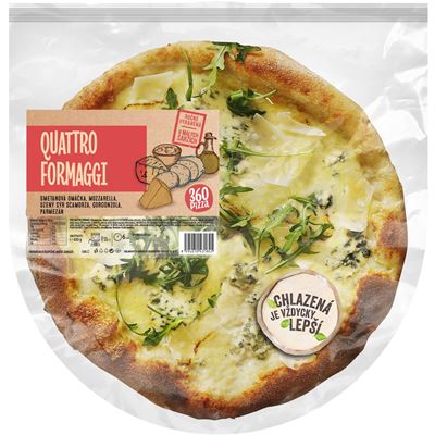 360 PIZZA Quattro Formaggi 450 g