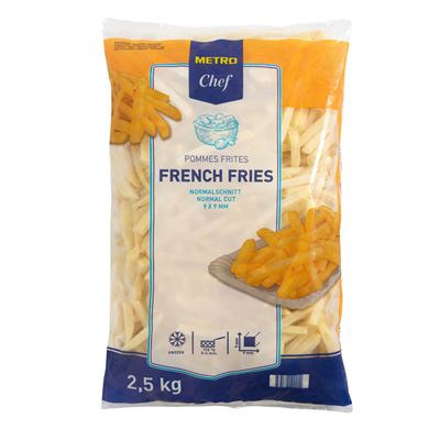 METRO Chef Hasábburgonya 9 x 9 mm 2,5 kg