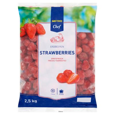 METRO Chef Gyorsfagyasztott Eper 2,5 kg