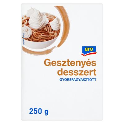 aro Gyorsfagyasztott Gesztenyés Desszert 250 g
