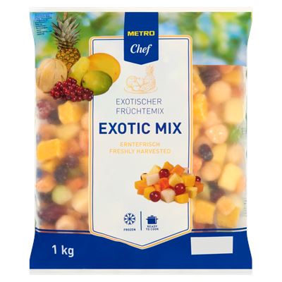 METRO Chef Gyorsfagyasztott Egzotikus Gyümölcskeverék 1 kg