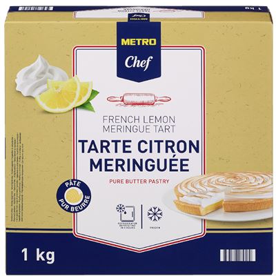 METRO Chef Gyorsfagyasztott Citromos Meringue Torta 1 kg