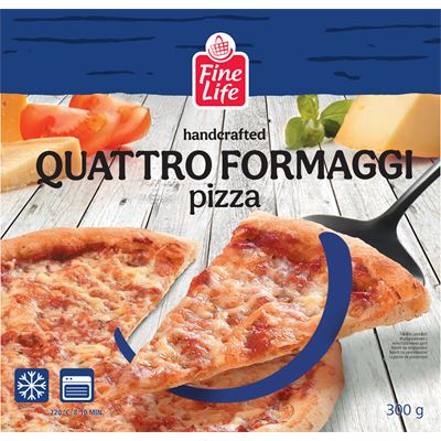 Fine Life Négysajtos Pizza 300 g