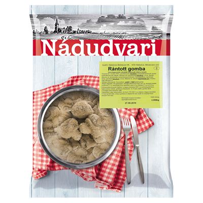 Nádudvari gyorsfagyasztott rántott gomba 2,5 kg