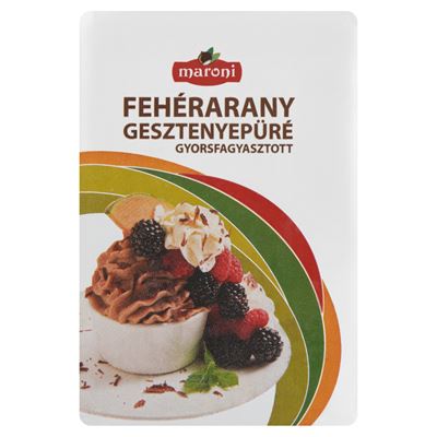 Maroni Fehérarany gyorsfagyasztott gesztenyepüré 200 g