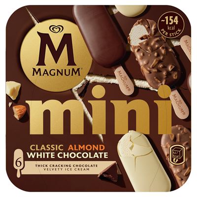 MAGNUM Mini Vegyes Pálcikás Jégkrém 6 x 55 ml (330 ml)