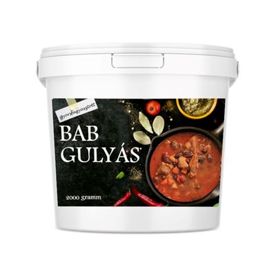 LUCKY FOOD Gyorsfagyasztott Babgulyás 2 l