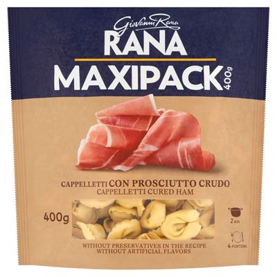 Giovanni Rana Cappelletti nyers sonkával és sajttal töltött friss tojásos tészta 400 g
