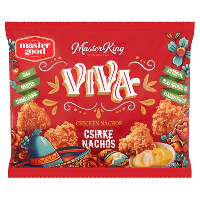 master good Master King Viva gyorsfagyasztott csirke nachos 500 g