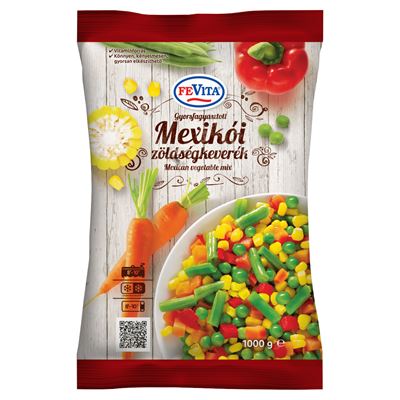 Fevita Gyorsfagyasztott Mexikói Zöldségkeverék 1 kg