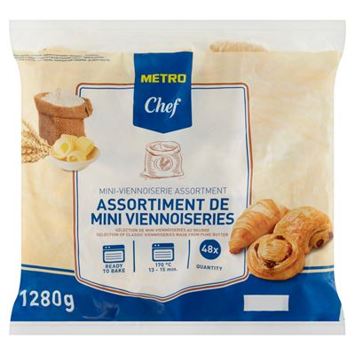 METRO Chef Mini Péksütemény Mix 1,2 kg