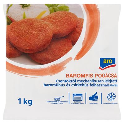 aro gyorsfagyasztott baromfis pogácsa 1 kg