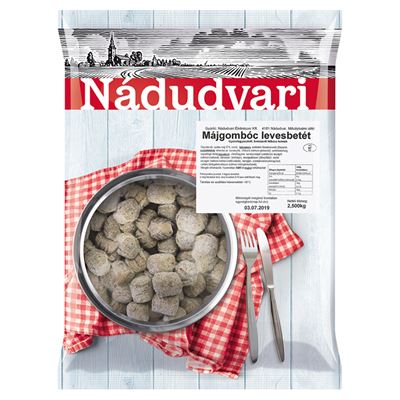 Nádudvari gyorsfagyasztott májgombóc levesbetét 2,5 kg