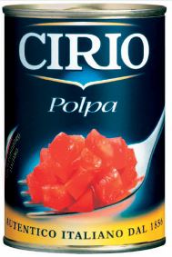 CIRIO Aprított Paradicsom 12 x 400 g