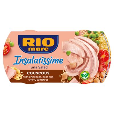 RIO mare Insalatissime zöldséges készétel kuszkusszal és tonhallal 2 x 160 g