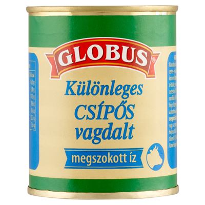 GLOBUS vagdalt marha különleges csipős KÉK 130 g