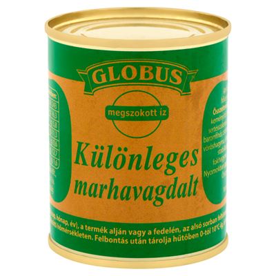 GLOBUS vagdalt marha különleges ZÖLD 130 g