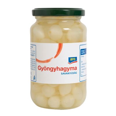 aro Gyöngyhagyma savanyúság édes-savanyú 320g