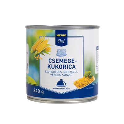 METRO Chef Szuperédes Morzsolt Csemegekukorica 400 g