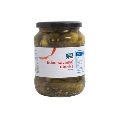 aro Édes-savanyú uborka 3-6 cm 680 g