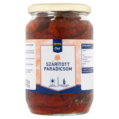 METRO Chef Szárított Paradicsom Napraforgóolajban 685 g