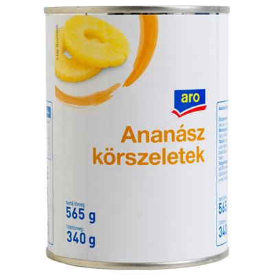 aro Ananász Szeletek 560 g