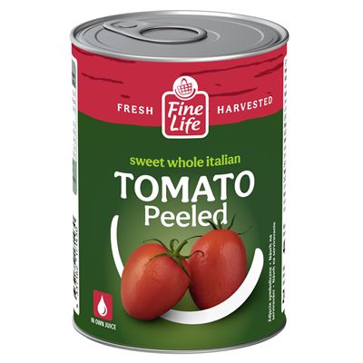 Fine Life Hámozott Paradicsom 400 g