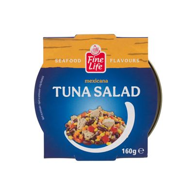 Fine Life Tonhalsaláta Mexikói Ízesítéssel 160 g