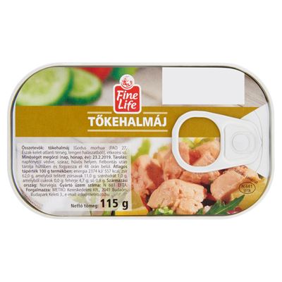 Fine Life tőkehalmáj 115 g