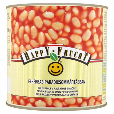 Happy Frucht Fehérbab Paradicsommártásban 2,65 kg