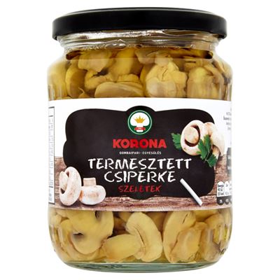 Korona termesztett csiperke szeletek 630 g