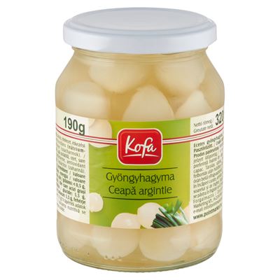 Kofa Ecetes Édes-savanyú Gyöngyhagyma 320 g