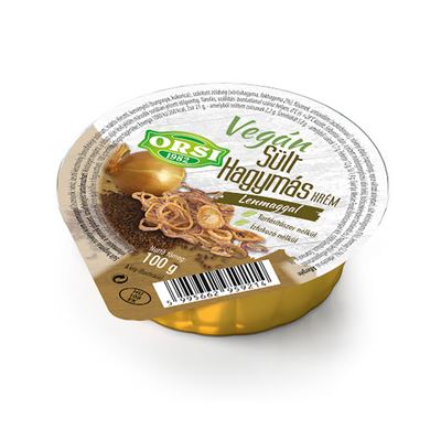 ORSI Vega Sült Hagymás Krém Lenmaggal 100 g