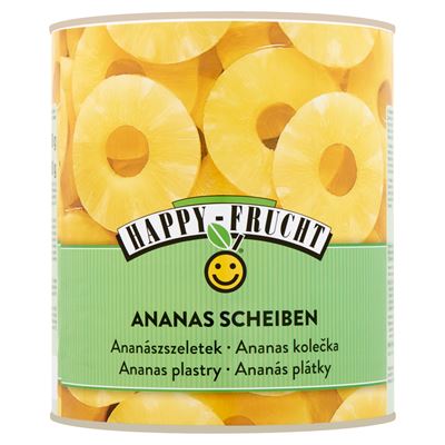 Happy Frucht Szeletelt Ananász 3,05 kg