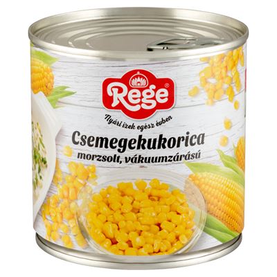 Rege morzsolt csemegekukorica 340 g