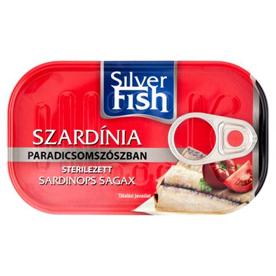 SilverFish Szardínia Paradicsomszószban 125 g