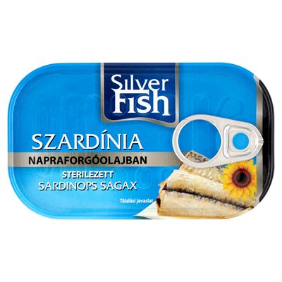 SilverFish Szardínia Napraforgóolajban 125 g