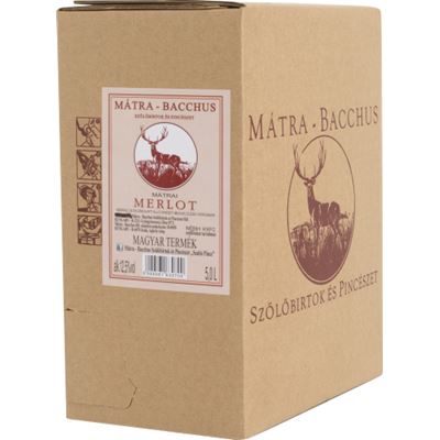 Mátra-Bacchus Olaszrizling BIB 13% 5 l