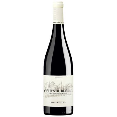 ADRIEN ROMET ARMAND DARTOIS Cotes du Rhone AOP Francia Vörösbor 12,5% 750 ml