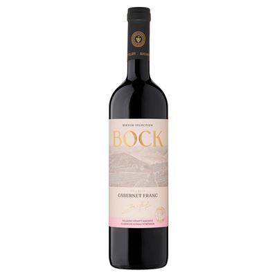 BOCK Cabernet Franc Száraz Vörösbor 14,5% 750 ml