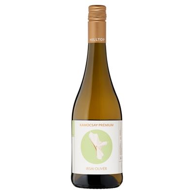 KAMOCSAY Hilltop Prémium Irsai Olivér Száraz Fehérbor 10,5% 750 ml