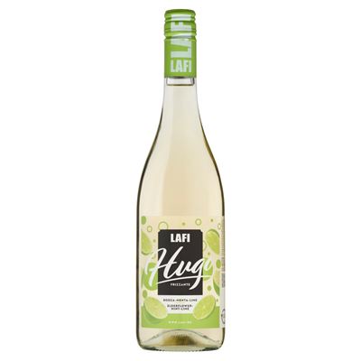 LAFI HUGO Bodza - Lime Ízű Szénsavas Boralapú Koktél 7 % 750 ml