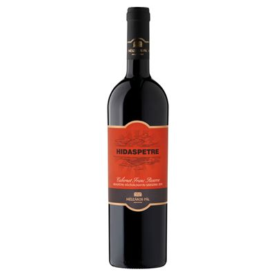 MÉSZÁROS PÁL HIDASPETRE Szekszárdi Cabernet Franc Száraz Vörösbor 14,50% 750 ml