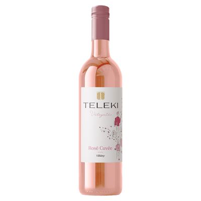 Teleki Válogatás Villányi Rosé Cuvée Classicus Száraz Rosébor 12% 750 ml
