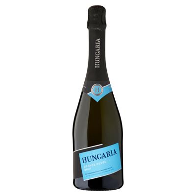 HUNGARIA Grande Cuvée Brut Minőségi Fehér Pezsgő 12% 750 ml